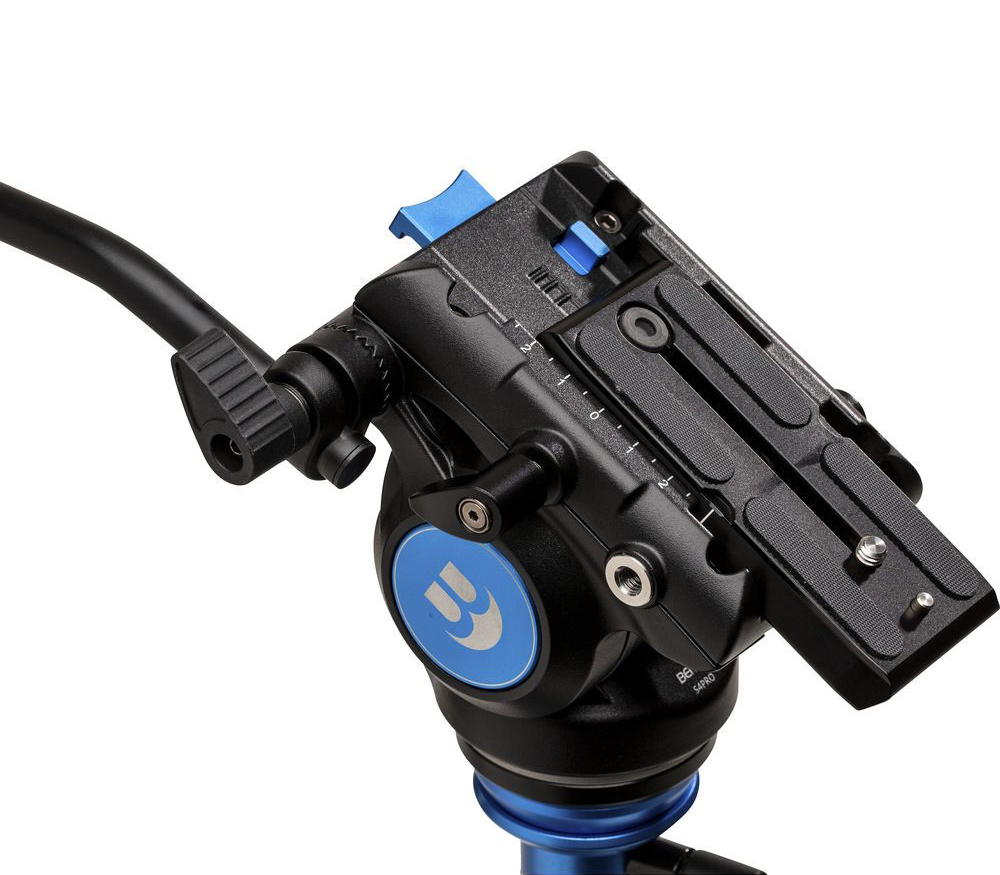 Штатив Benro Tortoise TTOR24 с видеоголовой S4Pro, цанговые замки, карбон
