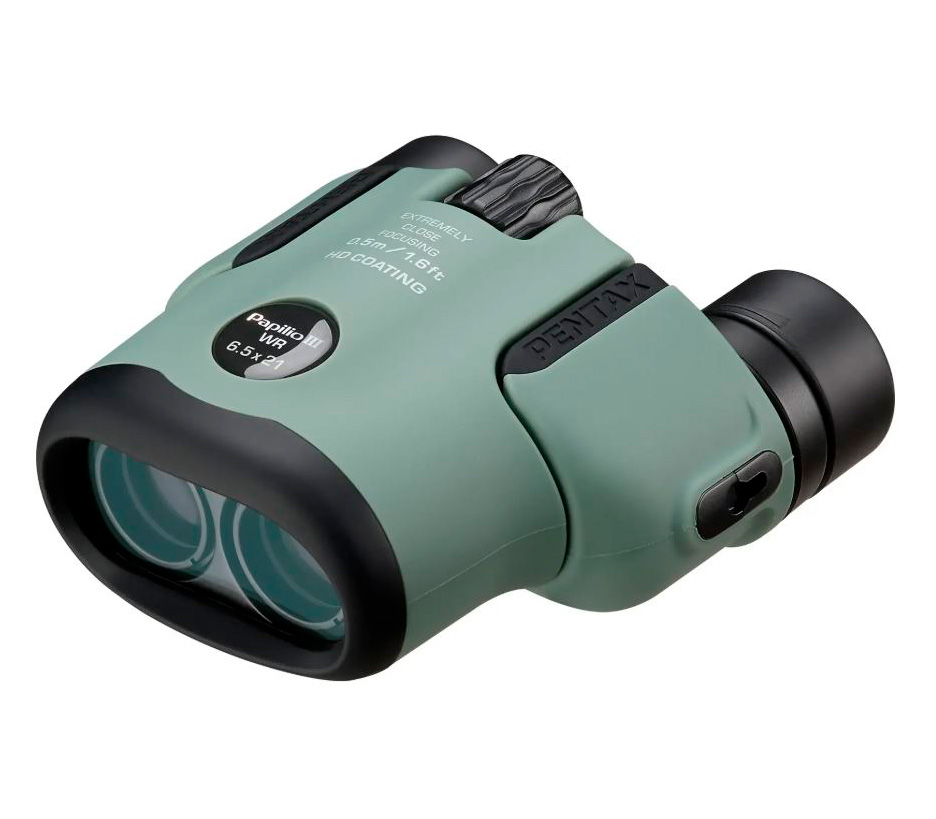 Бинокль Pentax Papilio III 6.5x21 WR оливковый