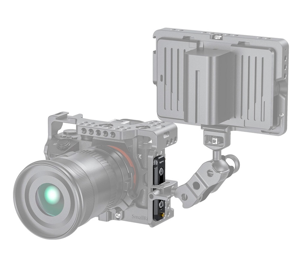 Планка НАТО SmallRig BUN2483B Low-profile NATO Rail 70mm, 2 винта 1/4"