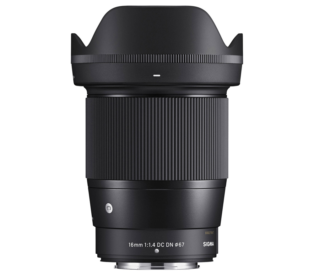 Объектив Sigma 16mm f/1.4 DC DN Contemporary Sony E (APS-C)