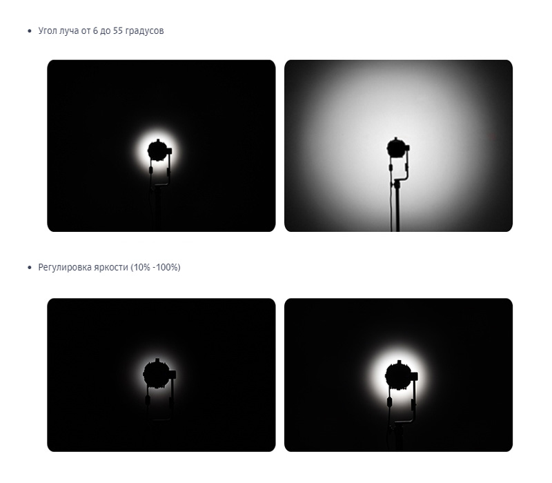 Осветитель Godox S30, светодиодный, фокусируемый, 30 Вт, 5600К