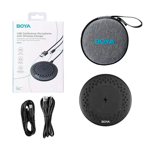 Конференц-микрофон Boya Blobby, подключение USB-C