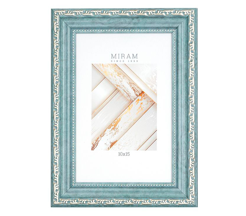Фоторамка Мирам 10х15 см, голубая (642398-4)