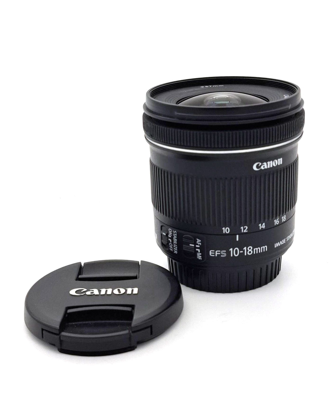 Объектив Canon EF-S 10-18mm f/4.5-5.6 IS STM (состояние 5-) (б/у)