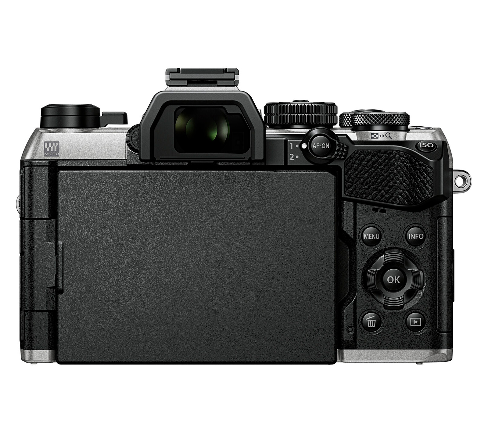 Беззеркальный фотоаппарат OM System OM-5 Mark II Body, серебристый