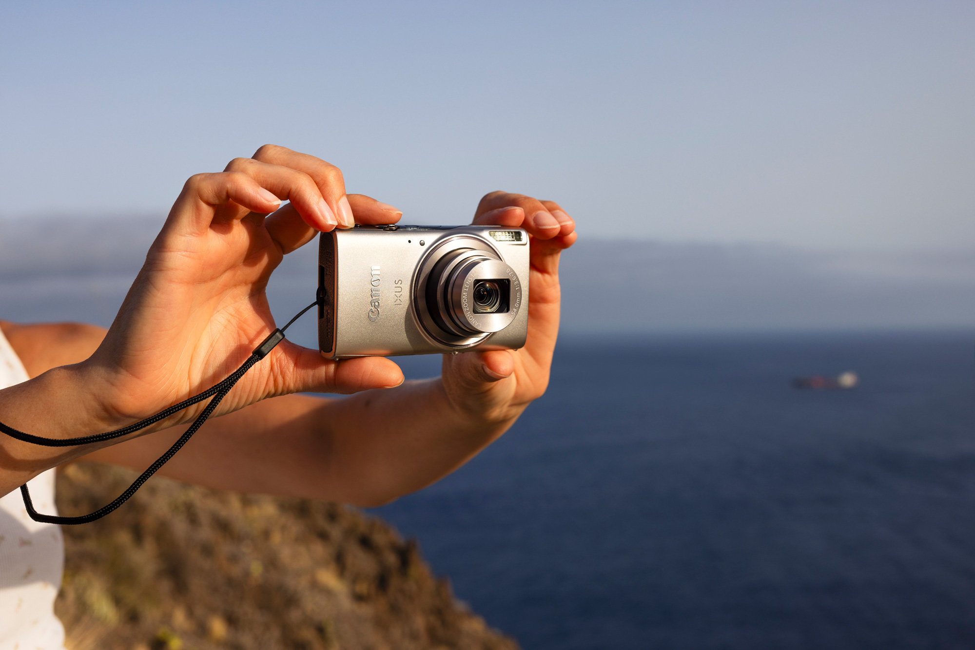 Компактный фотоаппарат Canon IXUS 285 HS A, серебристый