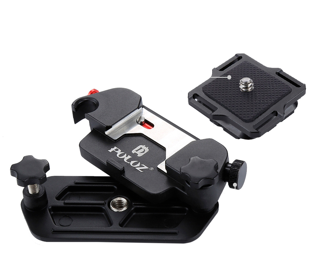 Крепление для камеры Puluz PU231R Capture Camera Clip, на ремень или лямку рюкзака