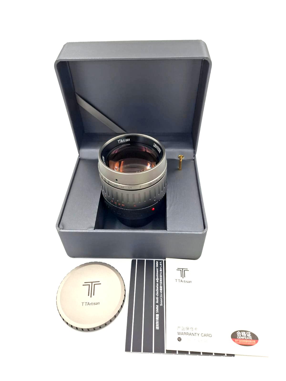 Объектив TTArtisan 50mm f/0.95 M-Mount (состояние Like New) (б/у)