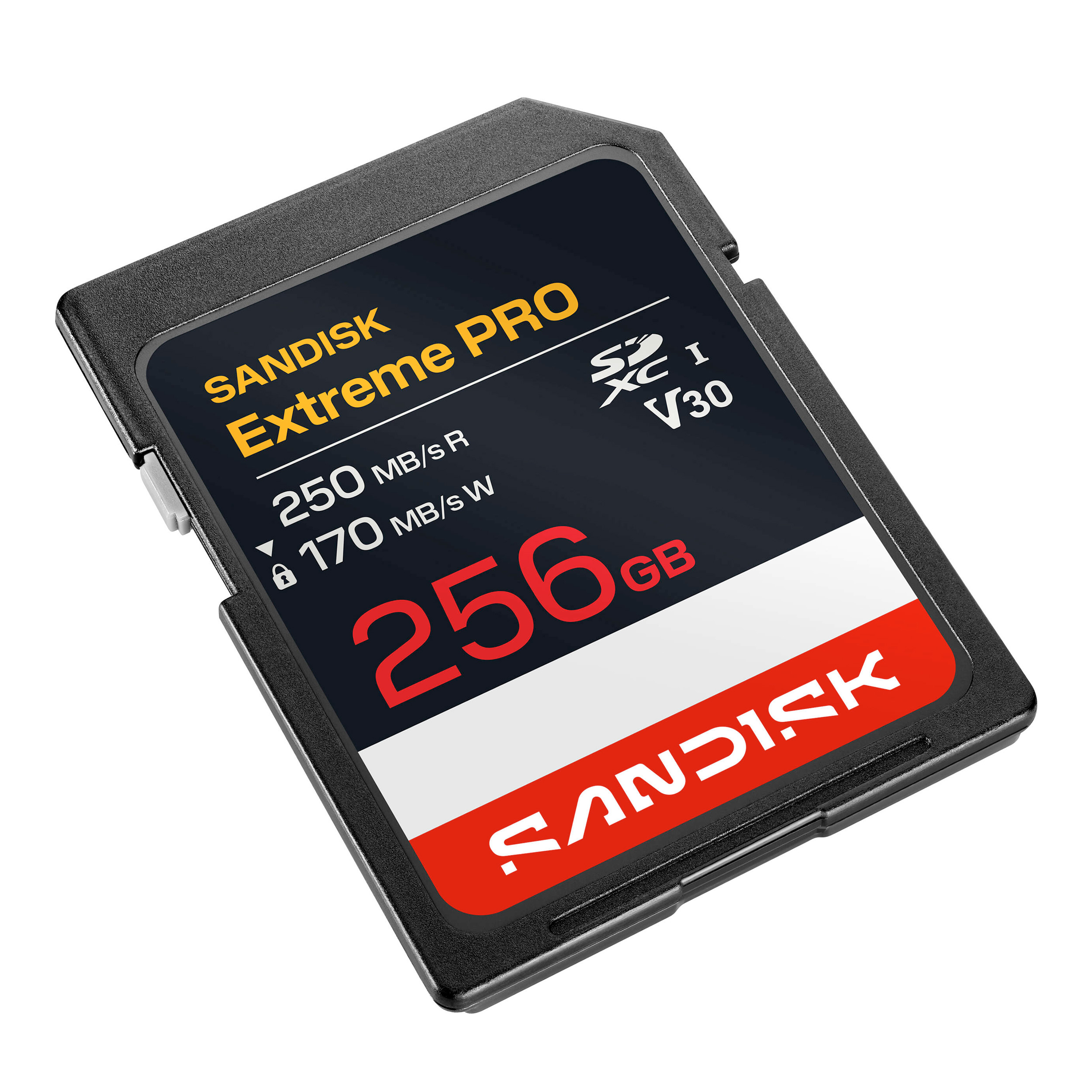 Карта памяти SanDisk SDXC 256GB Extreme Pro UHS-I V30 R250/W170MB/s