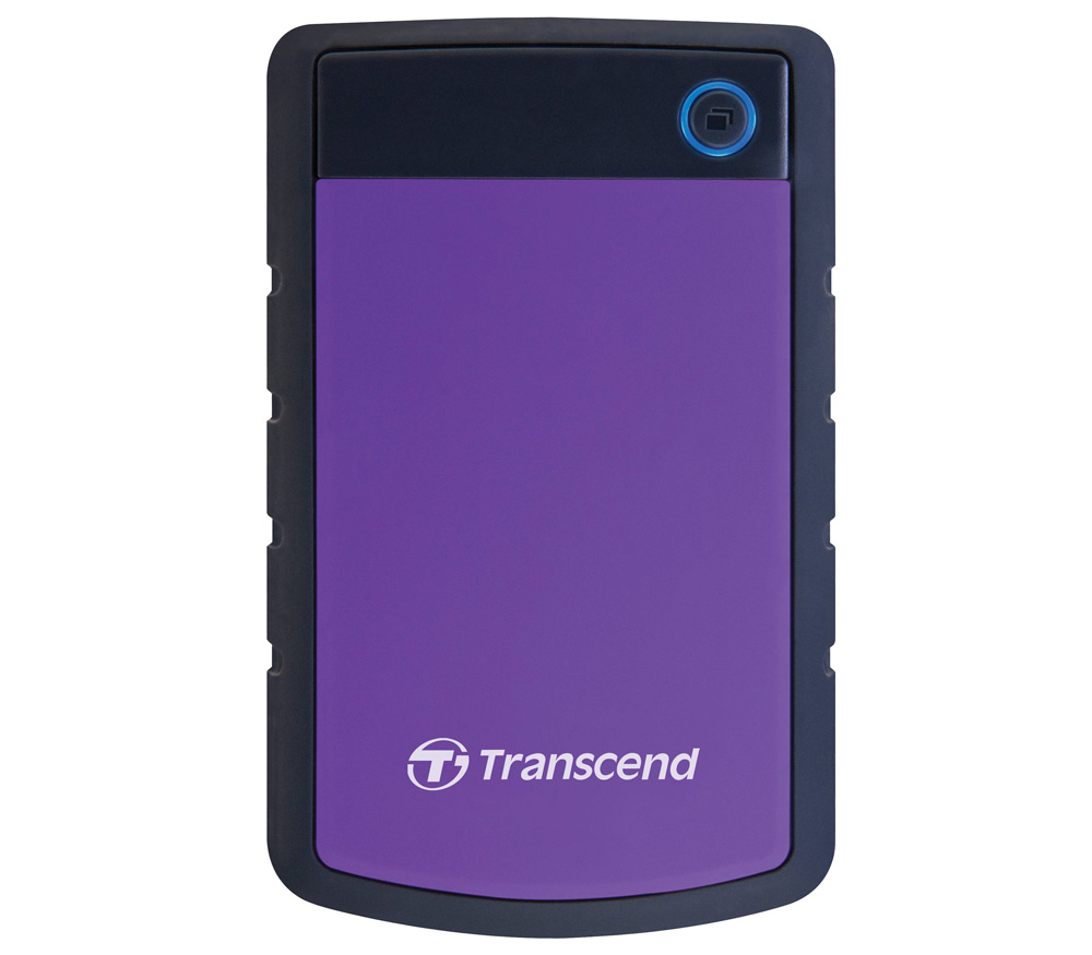 Внешний HDD диск Transcend StoreJet 25H3 USB 3.1 2TB, пурпурный