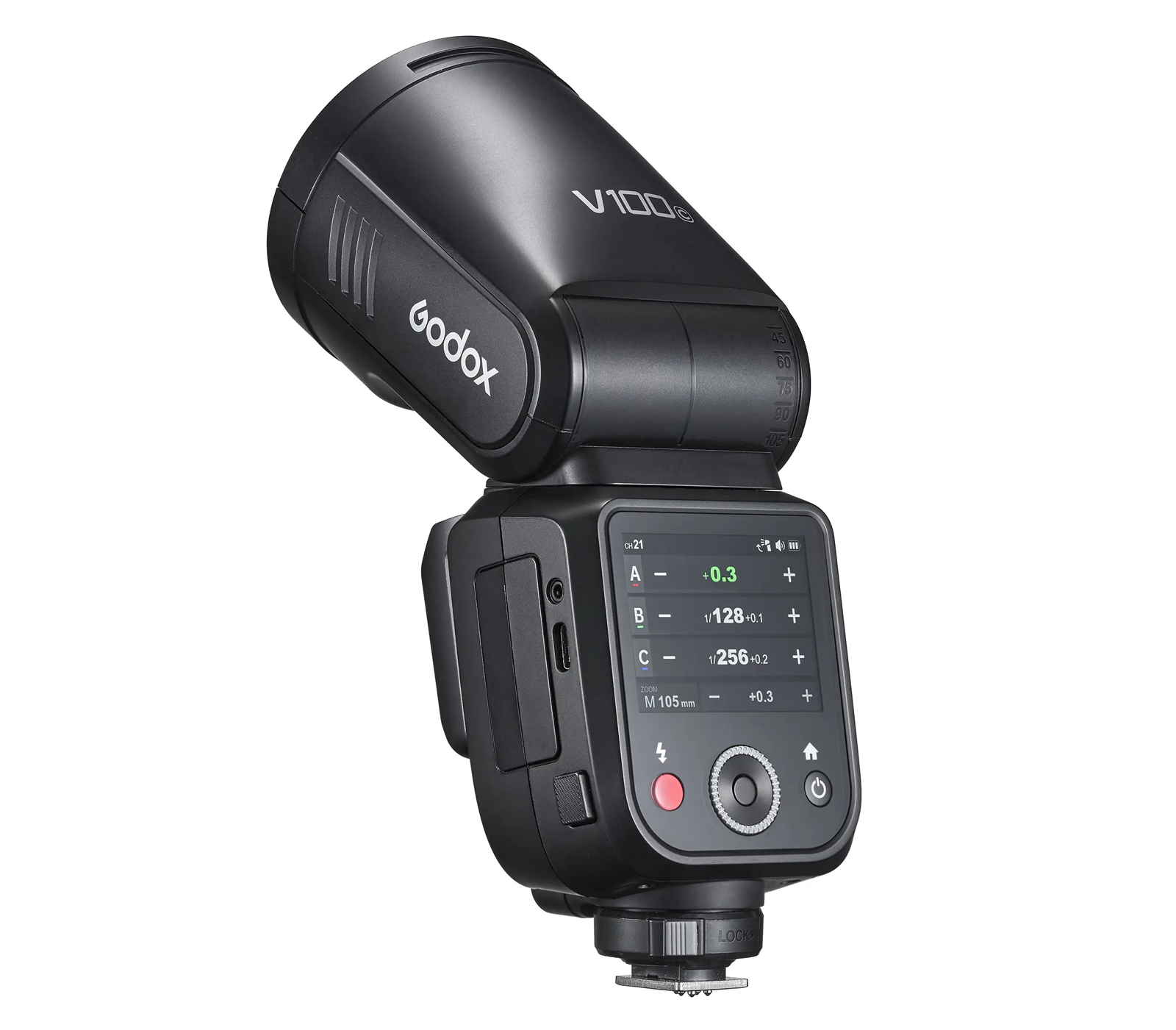 Вспышка Godox V100C TTL, для Canon