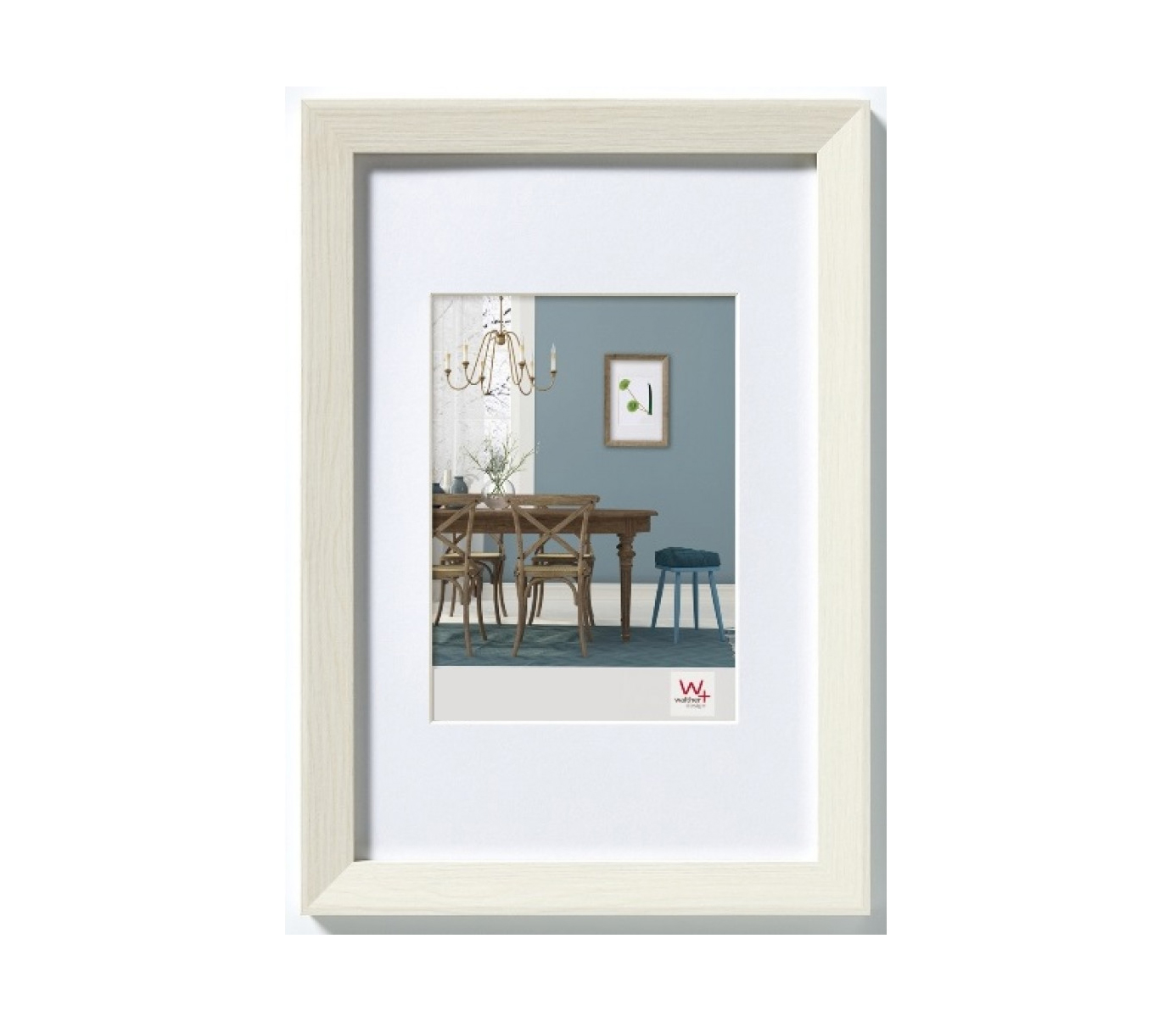 Фоторамка Walther Fiortio EF030W, 20x30 см / 13x18 см (паспарту)