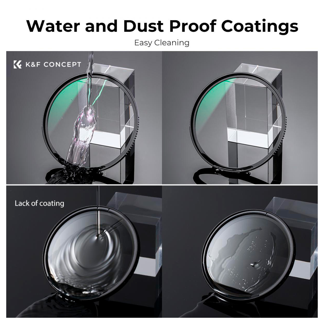 Светофильтр K&F Concept Nano-X B270 MCUV Green Coated, 105 мм