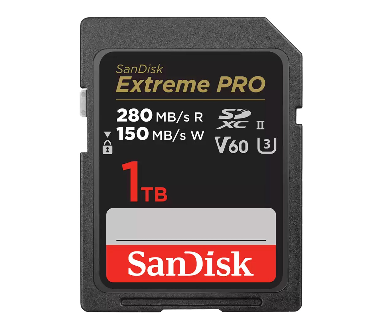 Карта памяти SanDisk SDXC 1TB Extreme PRO UHS-II V60 280/150MB/s