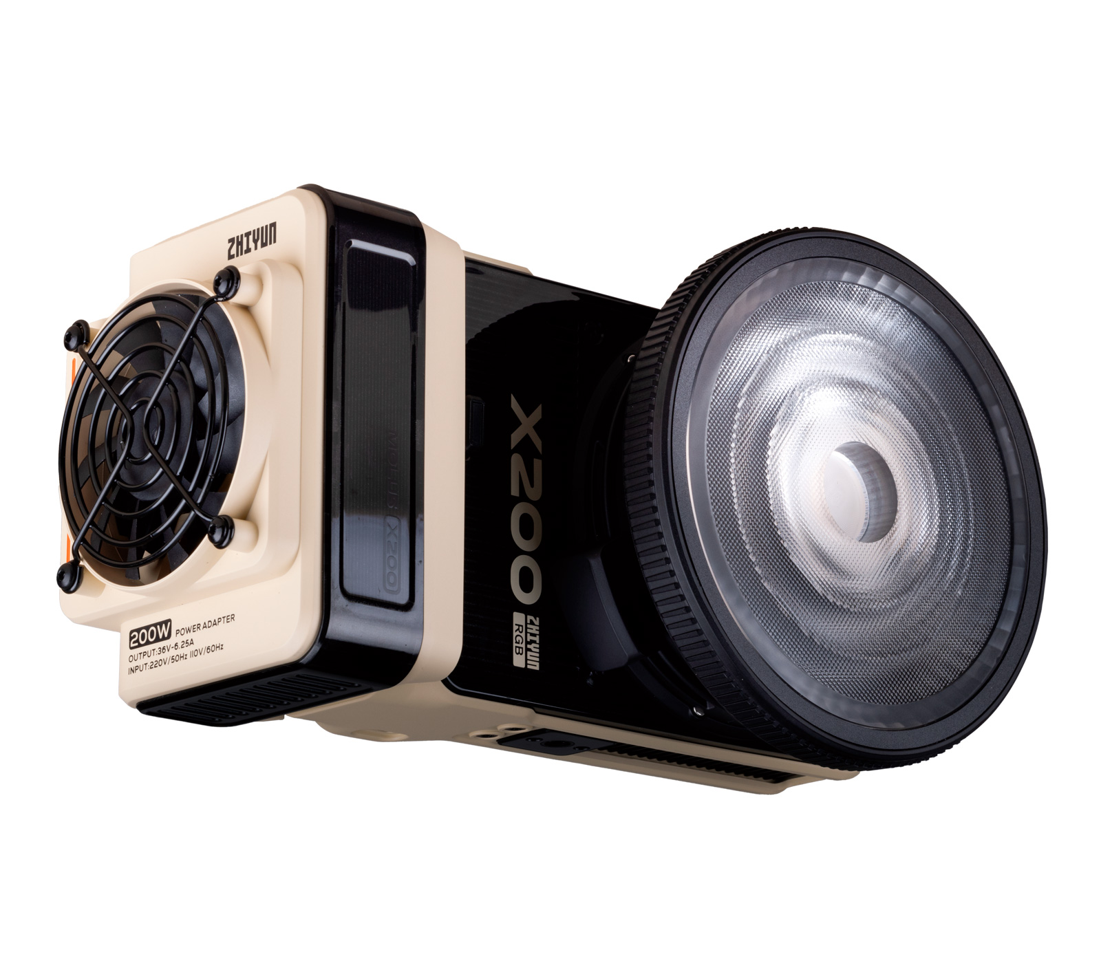 Осветитель Zhiyun MOLUS X200 RGB PLX113, 2500-10000К, 200 Вт, Standard kit