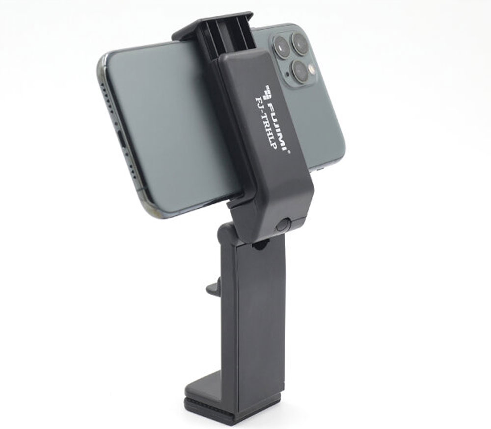 Держатель для смартфонов Fujimi FJ-TRHLP, с изменяемым углом и зажимом-прищепкой