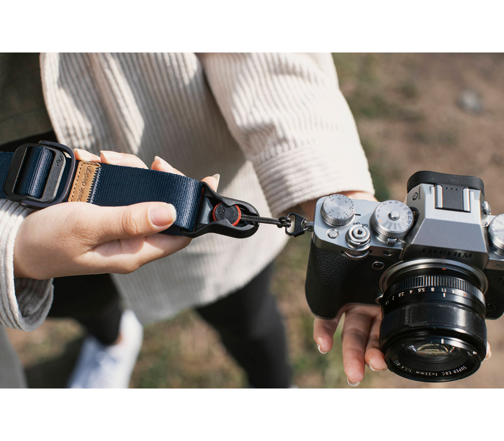 Ремень Peak Design Camera Strap Slide Lite, темно-синий (Midnight) (уцененный)