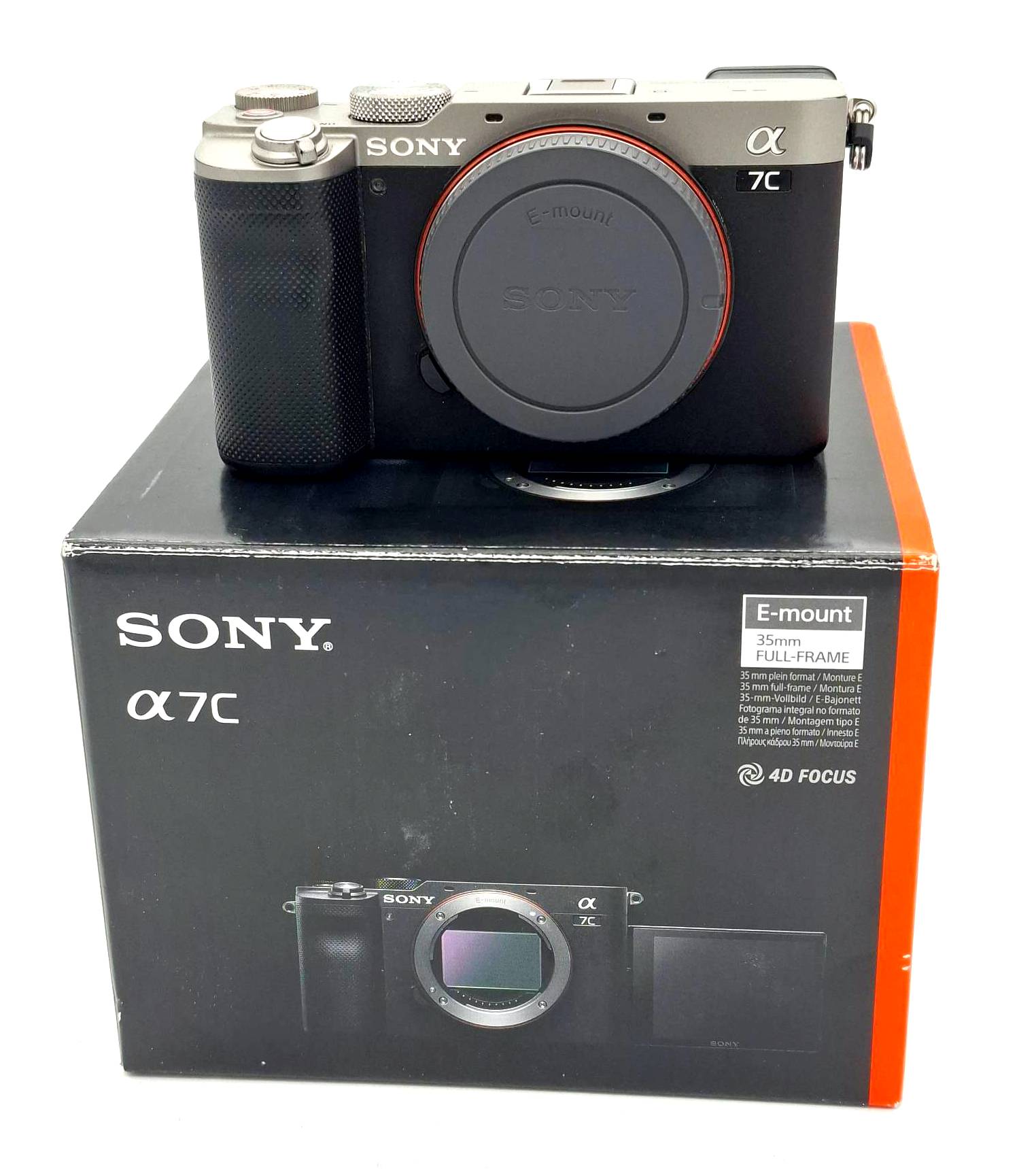 Беззеркальный фотоаппарат Sony A7C Body Silver (состояние 4) (б/у)
