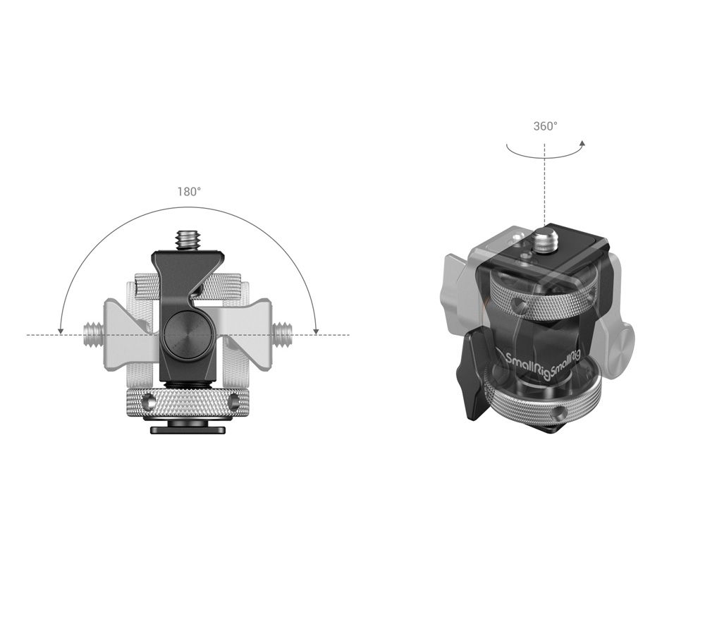 Держатель монитора SmallRig 2905B, наклонно-поворотный, до 2.3 кг