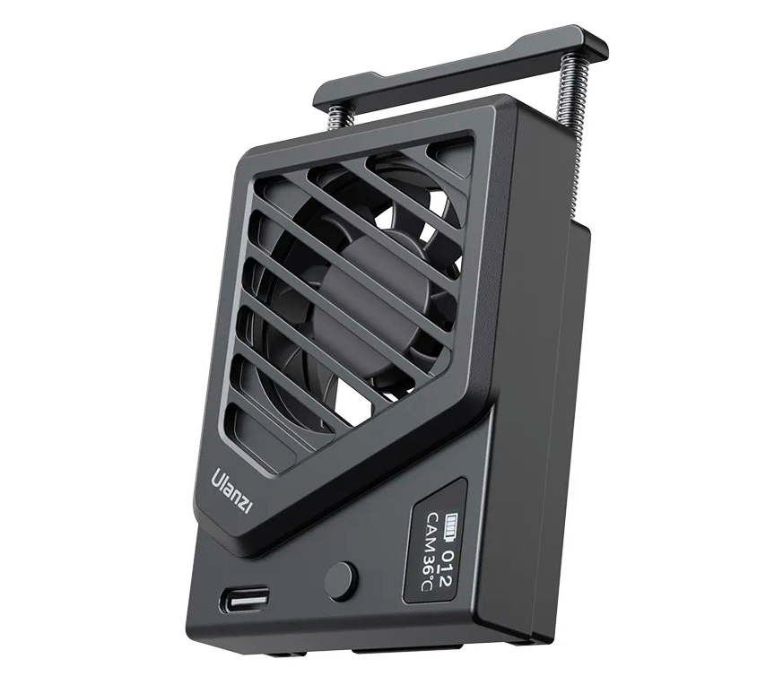 Вентилятор для камеры Ulanzi Camera Cooling Fan для Canon / Nikon / Sony / Fujifilm, черный