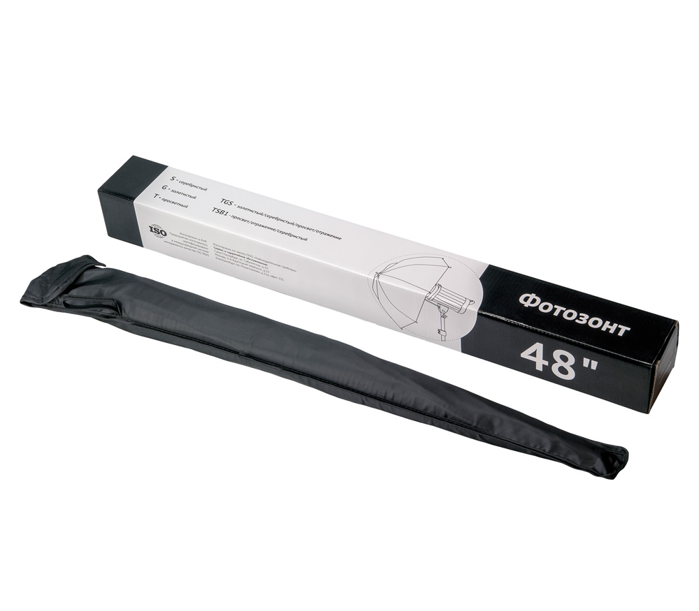 Фотозонт Falcon Eyes UR-48S, серебристый, 90 см