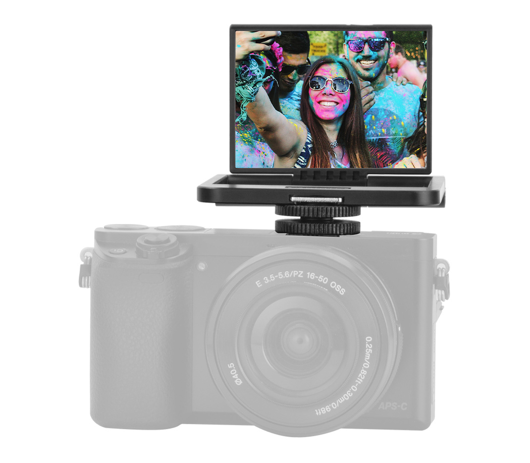 Откидное зеркало Kingma VL009 с установкой в башмак камеры