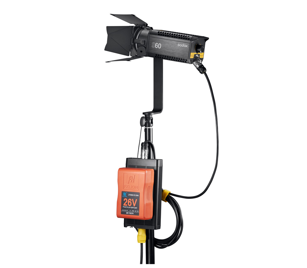 Осветитель Godox S60, 60 Вт, светодиодный, фокусируемый, 5600К