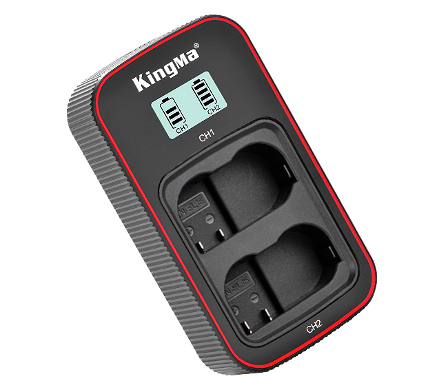 Зарядное устройство Kingma BM058 + 2 аккумулятора EN-EL15 1960 мАч