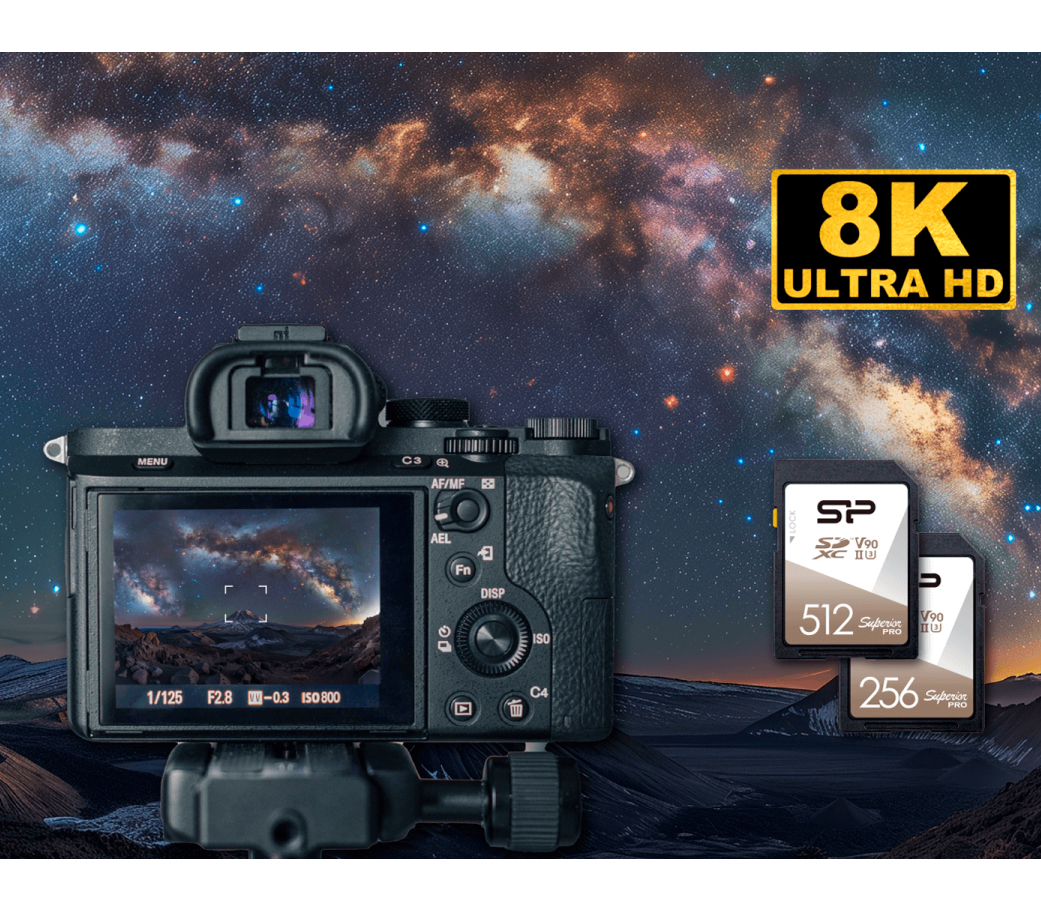 Карта памяти Silicon Power SDXC 512GB Superior Pro UHS-II V90 260/290Mb/s