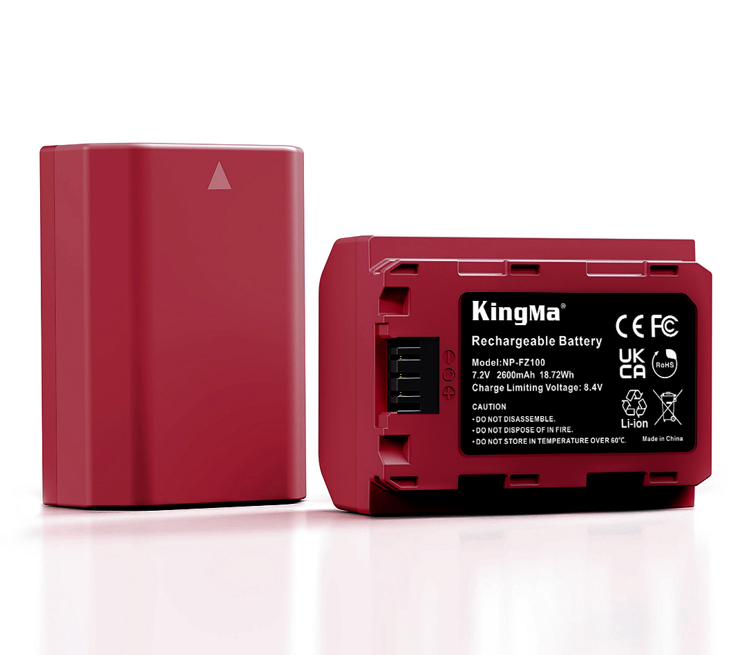 Аккумулятор Kingma NP-FZ100 с защитным кейсом, 2600 мАч