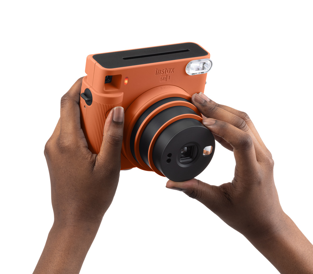 Фотоаппарат моментальной печати Fujifilm Instax SQUARE SQ1, оранжевый (уцененный)
