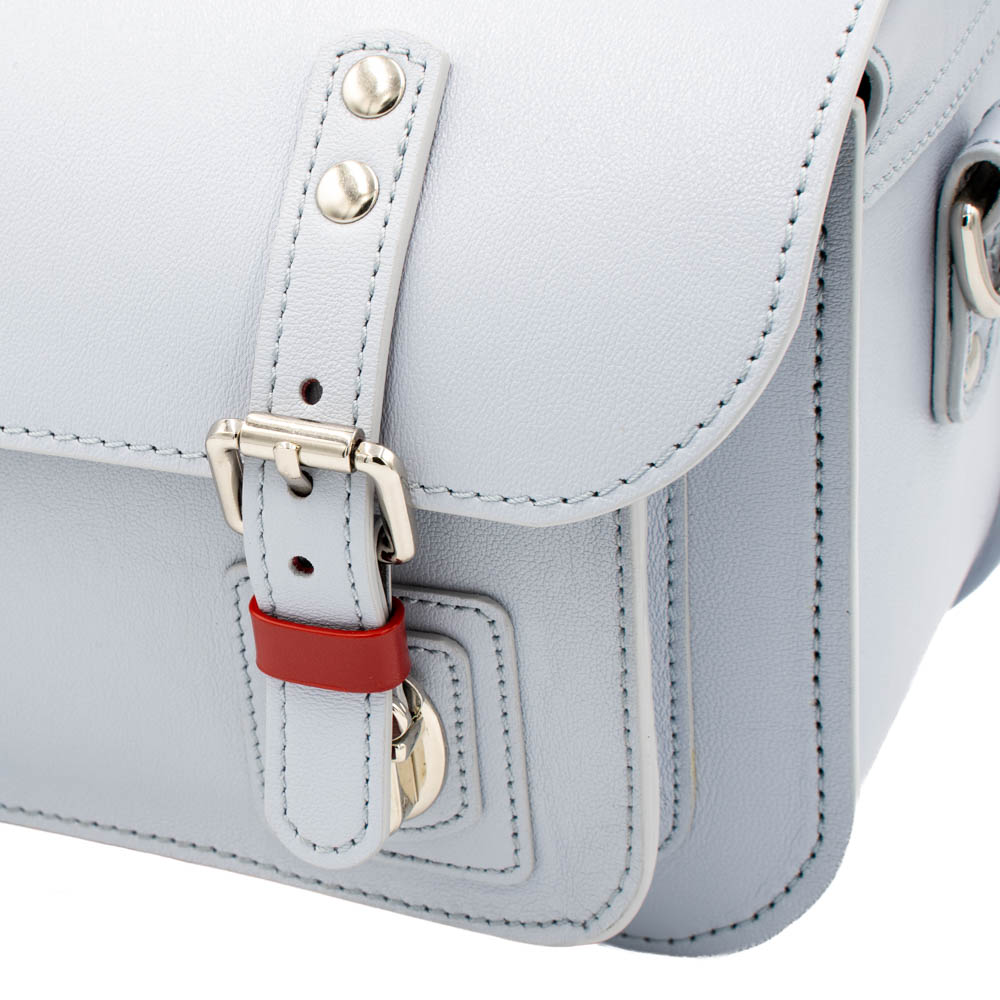 Сумка Kornet Кэмбридж S, кожаная, серая (состояние New) (б/у)