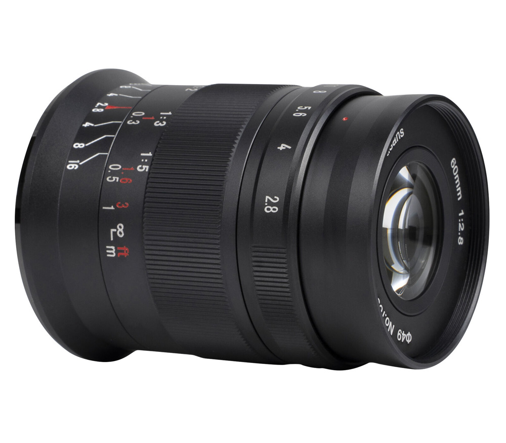 Объектив 7Artisans 60mm f/2.8 II Macro Micro 4/3