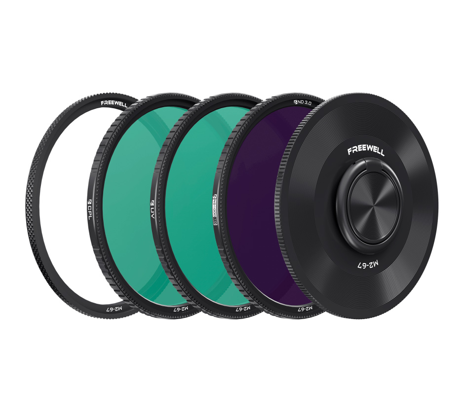 Комплект фильтров Freewell M2 Magnetic Quick Swap 3-pack 67mm: ND1000, CPL, UV