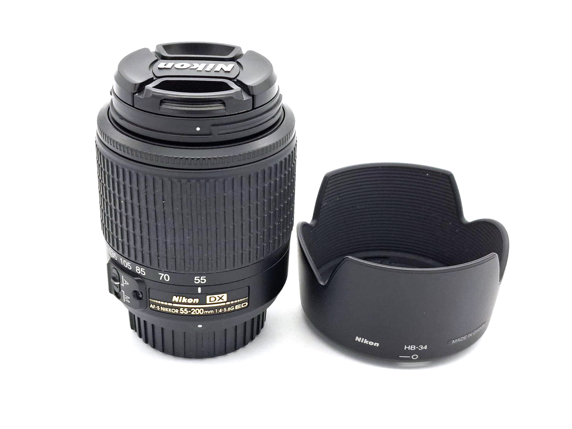 Объектив Nikon AF-S 55-200mm f/4-5.6G ED DX (состояние 5-) (б/у)