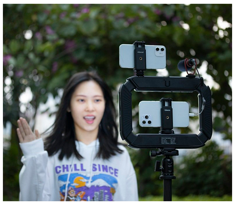 Осветитель кольцевой Ulanzi U200 Ring Light Video Rig, светодиодный, 2500K-8500K, 20 Вт