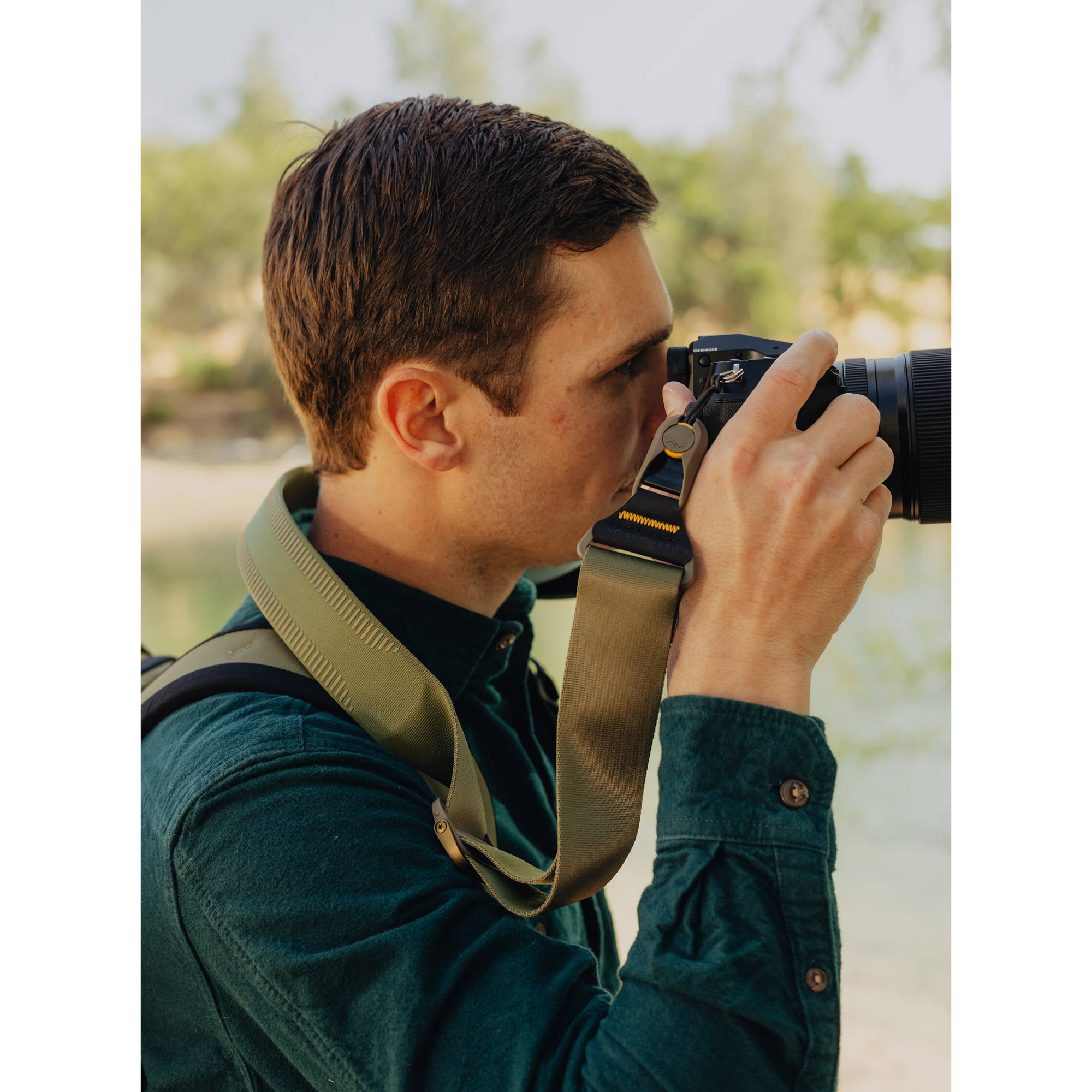 Ремня Peak Design Camera Strap Slide Kelp, оливковый
