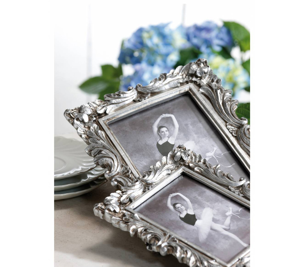 Фоторамка Walther 15x20 см S.Germain, полирезин, серебро