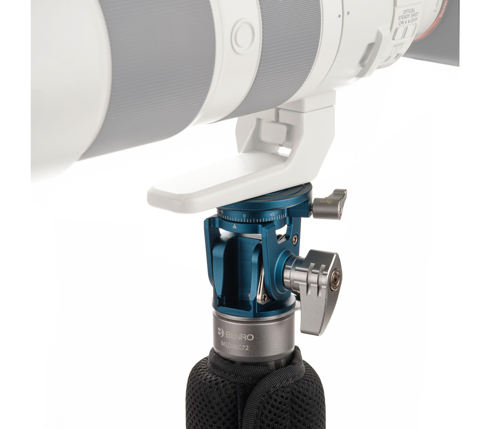 Монопод Benro MSD46C72 SupaDupa с 2D головой, карбоновый с цангами