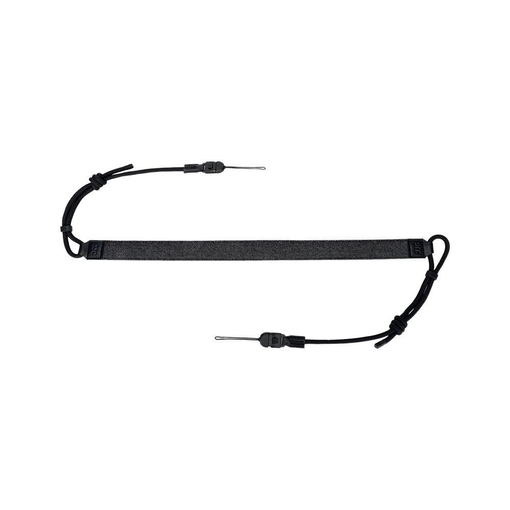 Ремень нашейный JJC FS-BKDS, 120 см, деним, черный
