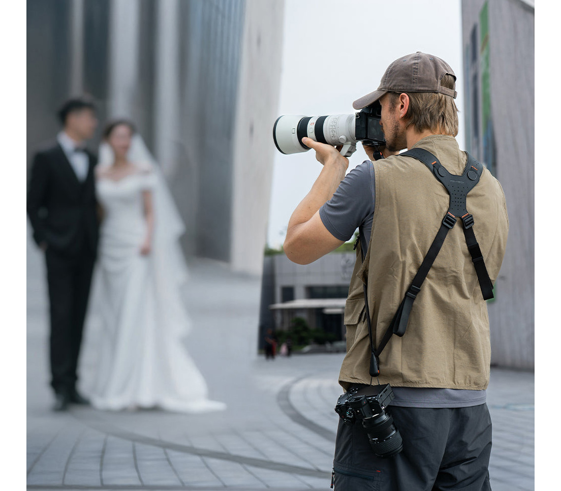 Ремень-разгрузка PGYTECH Camera Strap Master, до 3 камер, темно-зеленый