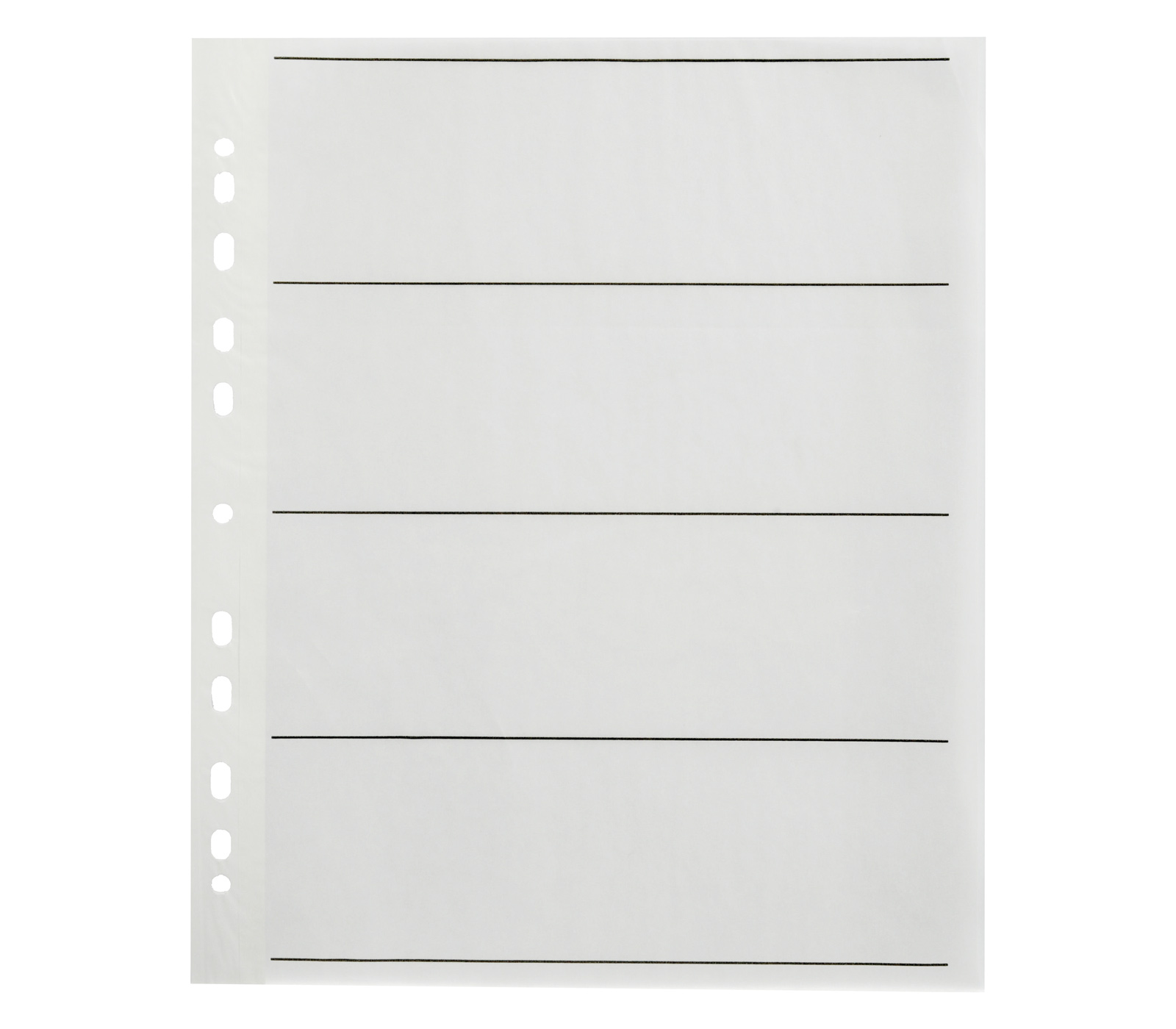 Сливеры Paterson 6x6cm Negative File Spare Pages, 25 листов