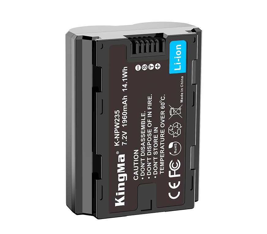 Зарядное устройство Kingma BM058 + 2 аккумулятора NP-W235 1960 мАч (уцененный)