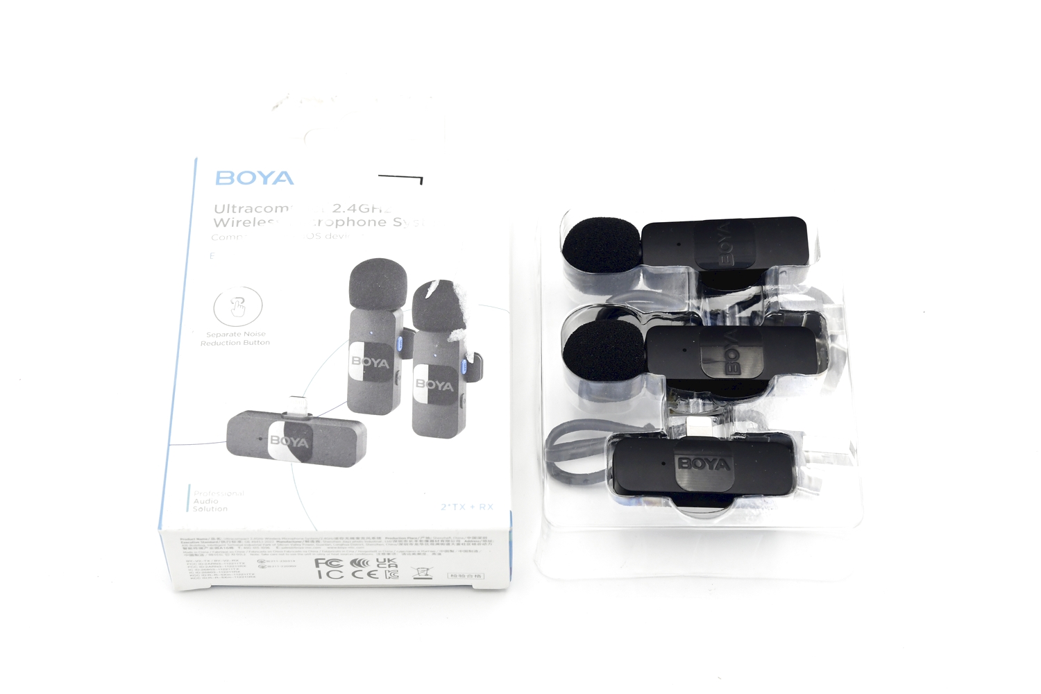 Беспроводная система Boya BY-V2, 2.4 ГГц (состояние 5-) (б/у)