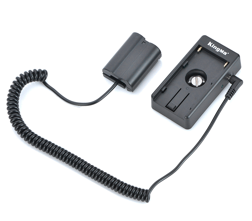 Адаптер питания Kingma DR-ENEL15  + площадка BM-F980D для батарей NP-F