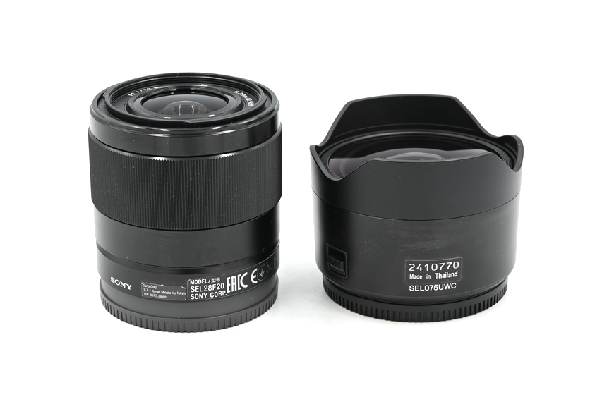Объектив Sony FE 28mm f/2 + SEL-075UWC конвертер (состояние 5-) (б/у)