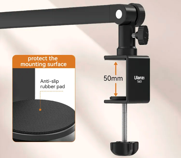 Держатель для микрофона Ulanzi TM01 Microphone Arm, до 1.5 кг