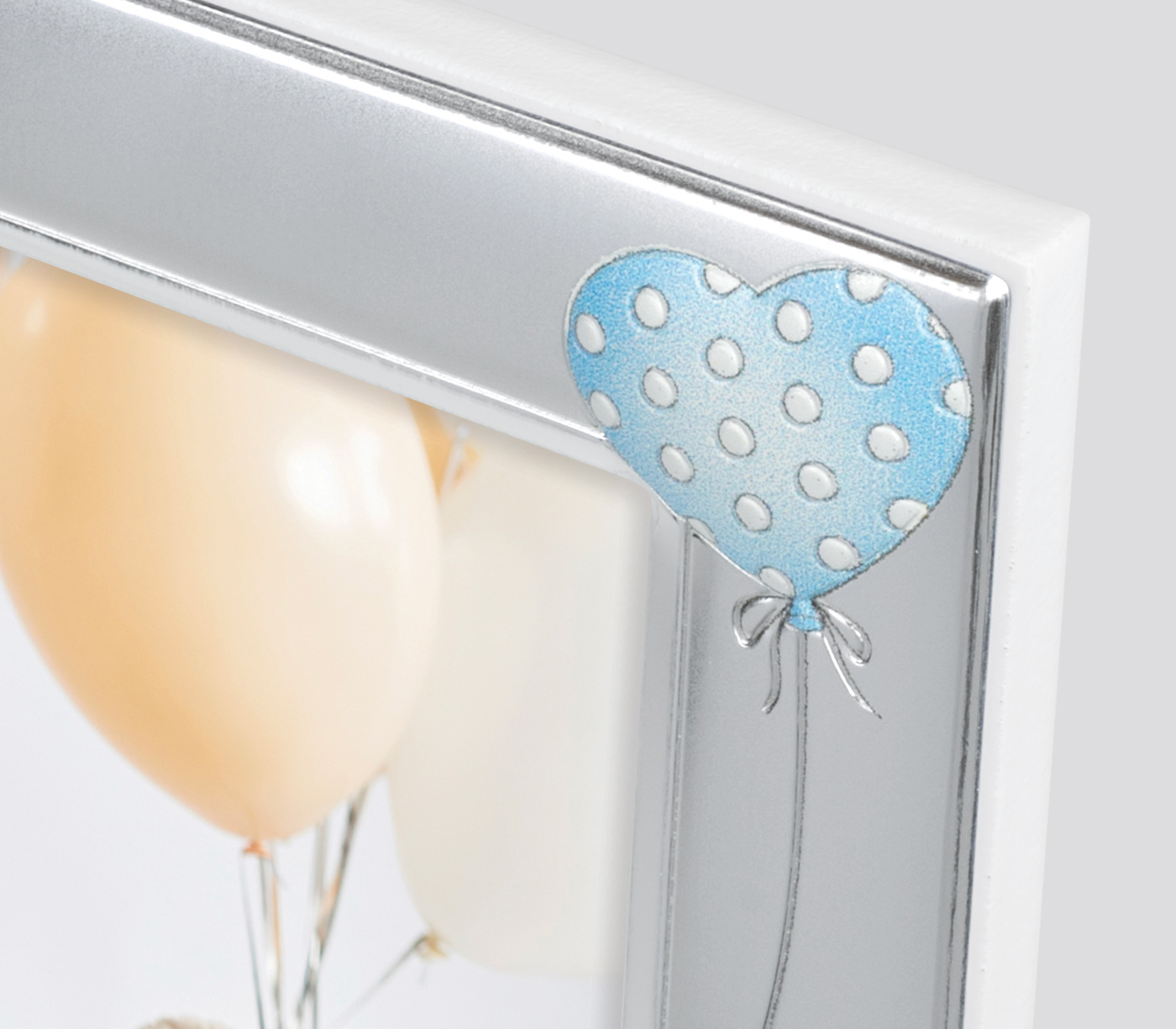 Фоторамка ZEP B17246B IVAN BLUE, 10x15 см, металл, серебристая