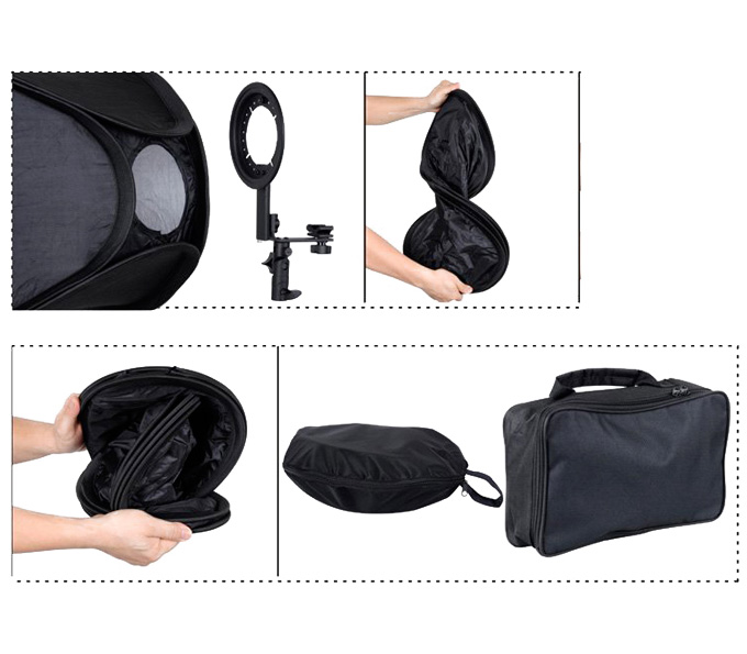 Софтбокс FST SB-020 60х60 см, для накамерной вспышки