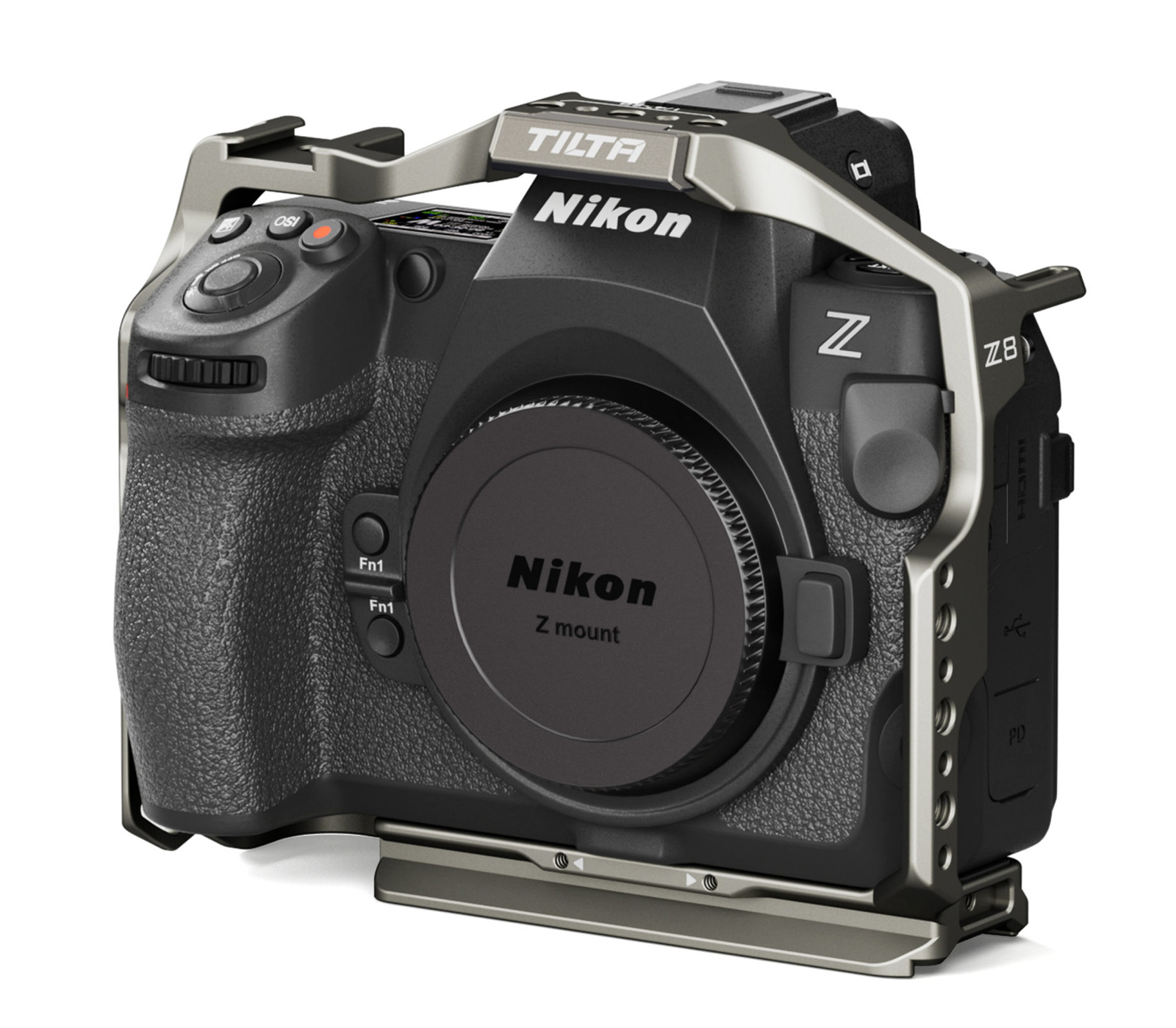Клетка Tilta Camera Cage Pro Kit для Nikon Z8, титаново-серая